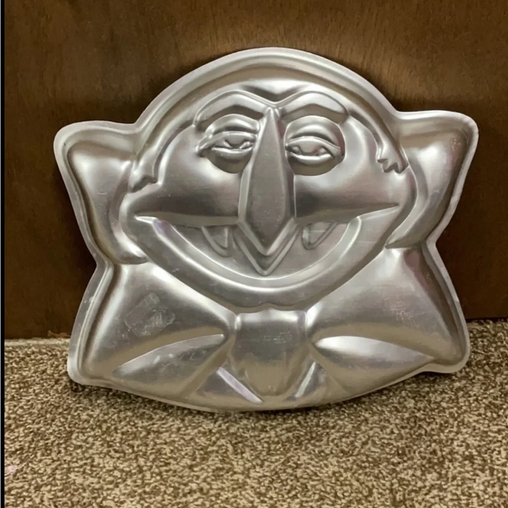 Vintage Sesame Street Wilton Party Pan Cake‎ Count Dracula
